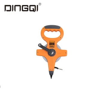DingQi 30/50/100M Fiberglass Tape steel Measure tape
