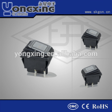KCD2 dpst led 6a 250v rocker switch