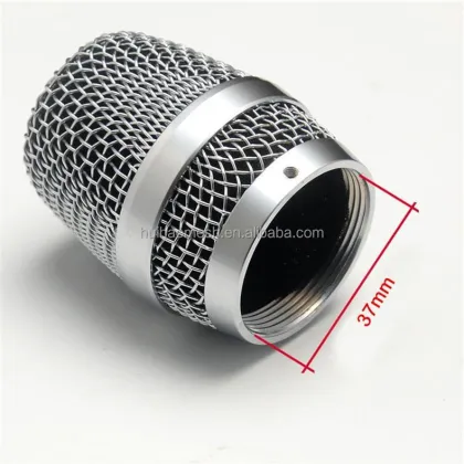 Durable Metal Microphone Mesh Cover Accessories