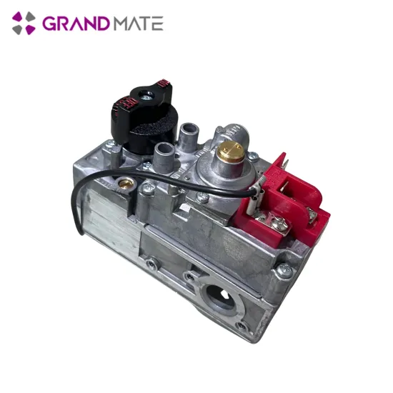 Temperature controlled fireplace solenoid valve