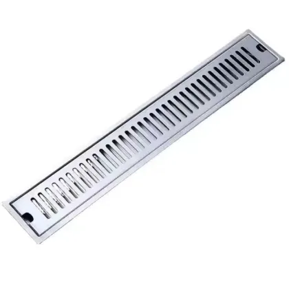 Bathroom Kitchen Tile Insert Anti-Odor Linear Floor Drain