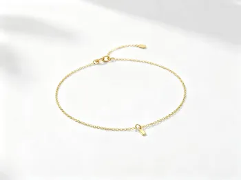Adjustable Length Minimalist Gold Chain Necklace for Daily Wea