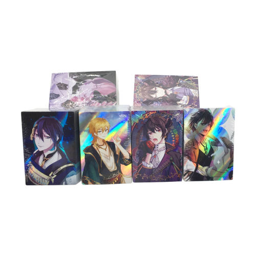 China Custom Holographic Card Game Anime Game Cards Factory