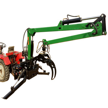 Tractor 3Point Timber Wood Loading Crane for Forestry Machines
