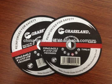 7" 180x3x22.2mm carbon steel cutting disc (T41) with MPA EN12413