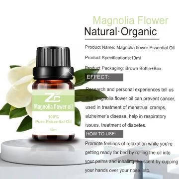 Pure Magnolia Essential Oil for Diffuser Body Massage