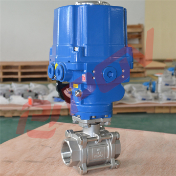 3 inch explosion-proof stainless steel electric ball valve