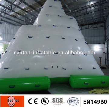 inflatable iceberg water toy for amusement park climbing
