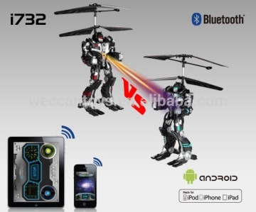 Hot selling children gift speed adjustable combat robot work with apple and android phone and tablet(for promotion)