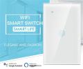 Przełącznik dotykowy Smart Wifi naścienny panel przełączniki światła