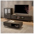 Nordic Wood Wood TV Cabinet salon