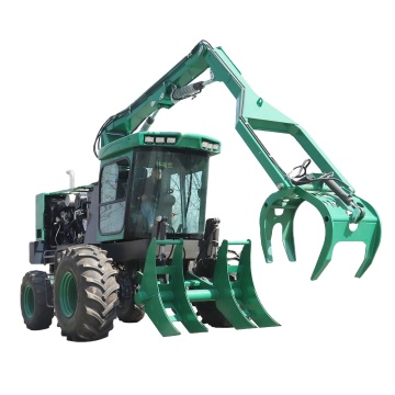 Titan 4WD 4 Wheel Drive Farm Tractor with High Reach Sugar Cane Loader Price
