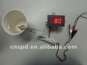 ชุดสัญญาณเตือนอุณหภูมิน้ำดิจิตอล 24V ไมโครโฟน