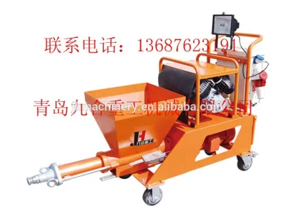 Engineering Used Semi-Automatic Mortar Plaster Sprayer
