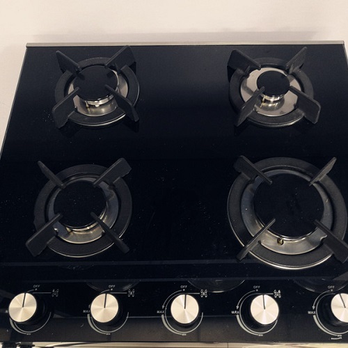 20 inci gas cooktop gas kaca marah