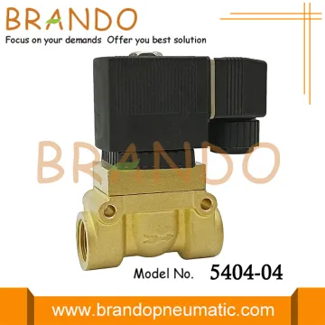 Type 5404 Servo-assisted 2/2 Way NC Piston Solenoid Valve
