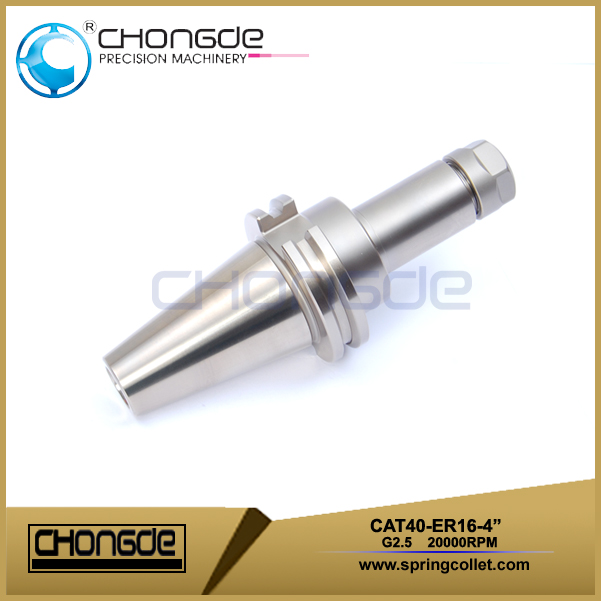 CAT 40-ER16-4 &quot;حامل أداة آلة Collet Chuck CNC