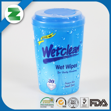 40gsm 20% viscose spunlace wet wipes for body clean