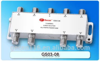 Splitter 6way splitter 8way splitter GS03-08