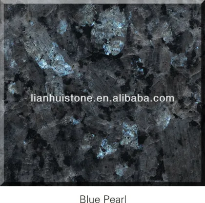 Imported polished Blue peal granite tiles