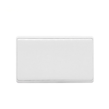 147 86 mm White Blank Plate various electrical accessories