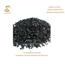 Carbón activado granular a base de cáscara de coco de malla 4-8