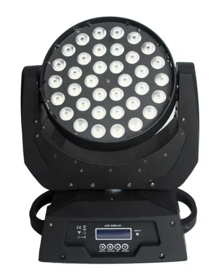 RGBW 36x10W 4-in-1 LED Zoom Moving Head Wash Light