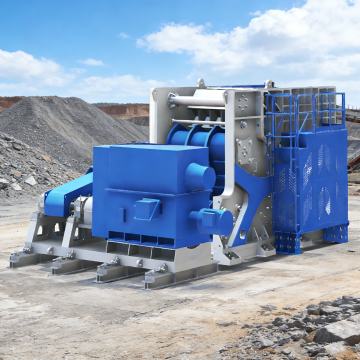 ग्रेनाइट खनन के लिए टिकाऊ क्षैतिज जाइरेटरी क्रशर