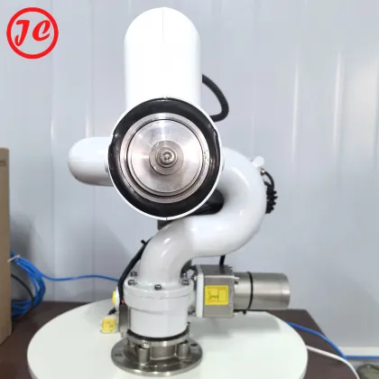 2024 Factory Price Zinc Alloy Foam/Water Adjustable Fire Monitor Water Cannon