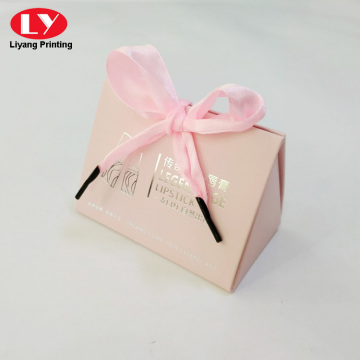 Pink Bag Shape Lipstick Paper Box Packaging