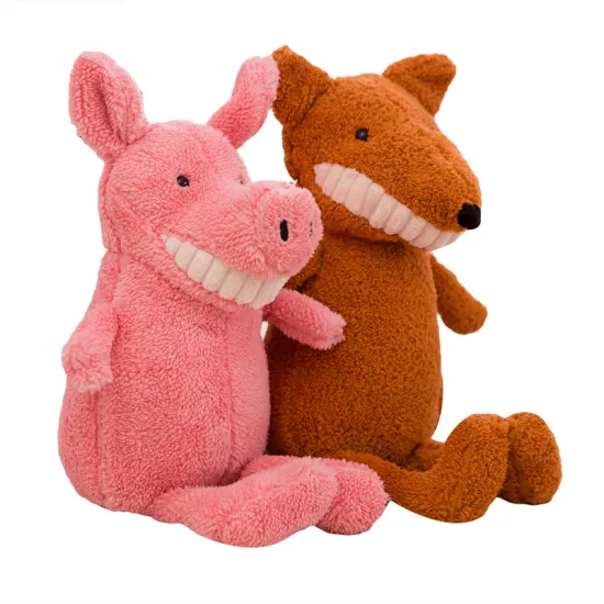 High Quality Animal Cute Doll Long Nose Plush Toys Big tooth doll series