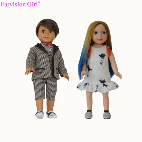 Fashion lovely couple doll mini reborn