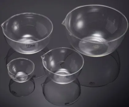 Round High Glass Evaporating Dishes 200ml