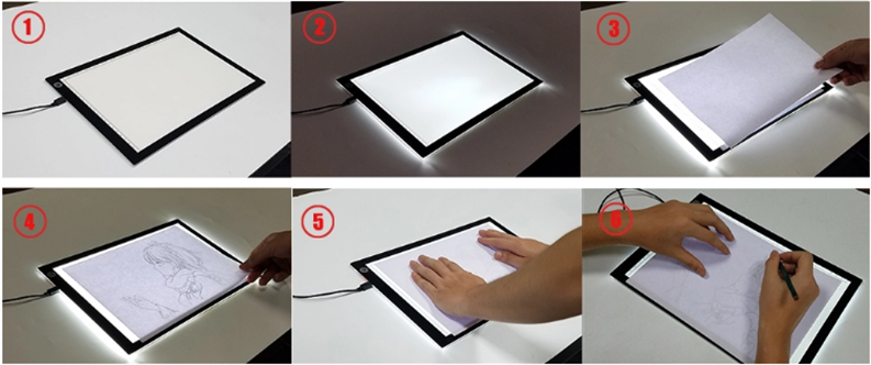 Suron Artcraft Light Box لوحة مشرقة للرسم