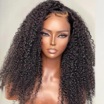 Natural Preplucked Hairline Lace Frontal Wig Human Hair Wigs Glueless 250 Density Wig Pre Plucked