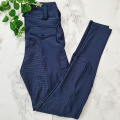 Navy Arrow Silicone Little Girls Riding Breeches