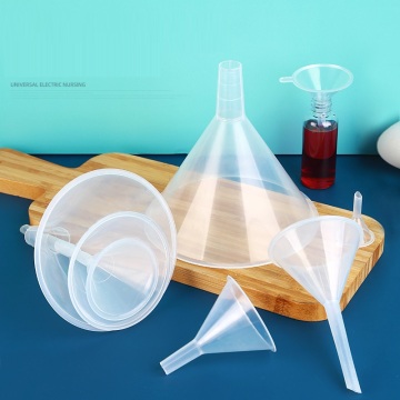 Transparent PP Plastic Funnel - Hot Selling Plastic Liquid Dispensing Funnel
