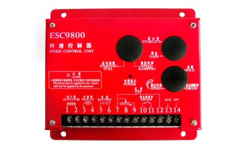 ESC9800 speed unit control
