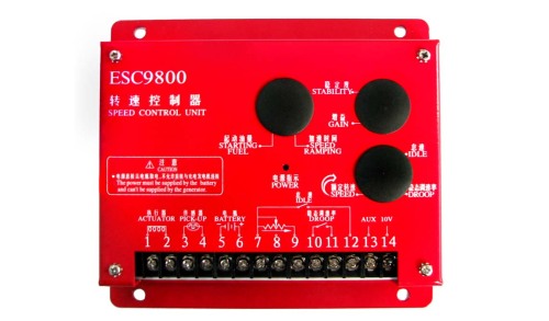 ESC9800 speed unit control