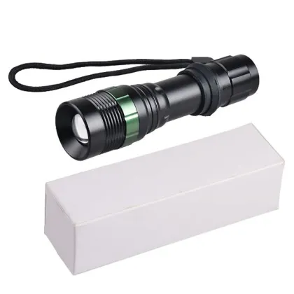YT-1802R Red Flashlight Fire Emergency Red LED Flashlight