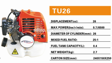 2015 new style high efficient two stroke small gasoline/petrol engine for garden tools