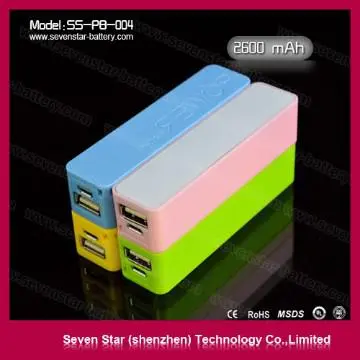 power bank battery charger 2600 mAh