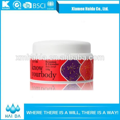 Professional manufactuer body scrub