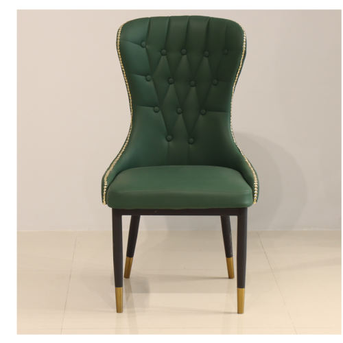 Combinación de mesa y silla de comedor de mármol minimalista italiano