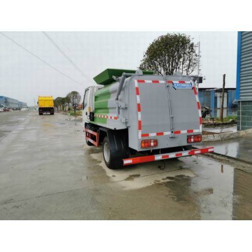 Hook Lift Garbage Truck With 2Cubic Meter Bin