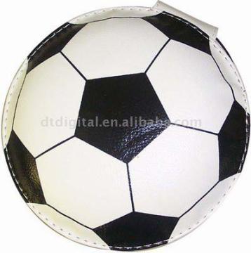 Leather Cd Bag-- Football