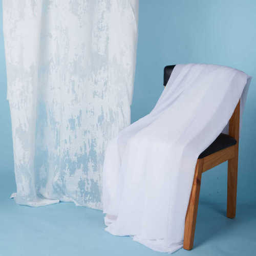 Κορυφαία τάξη Jacquard Burnout Sheer Curtain