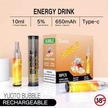 Yuoto Bubble Disposable Vape 4000 Puffs 10ml 650mAh