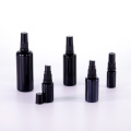 Black Glass Bottle Wholesale Black glass round shoulder spray bottle Factory