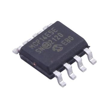New Original MCP14E5-E/SN 8-SOIC Low-Side Gate Driver IC - Inverting & Non-Inverting